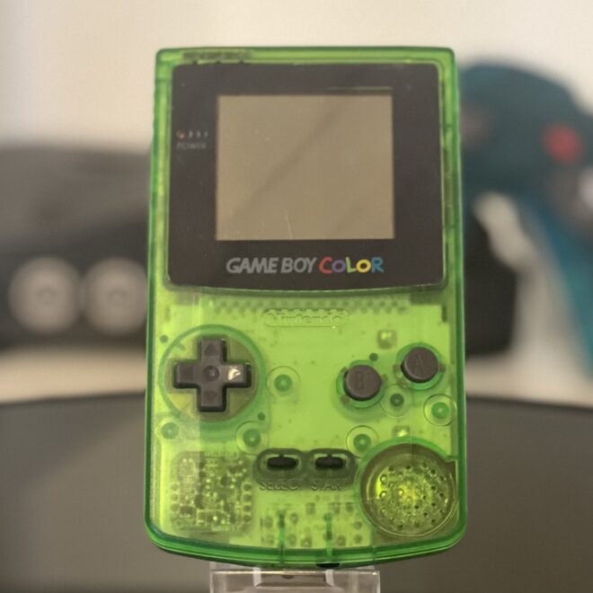 GameBoy Color grün-transparent (custom)