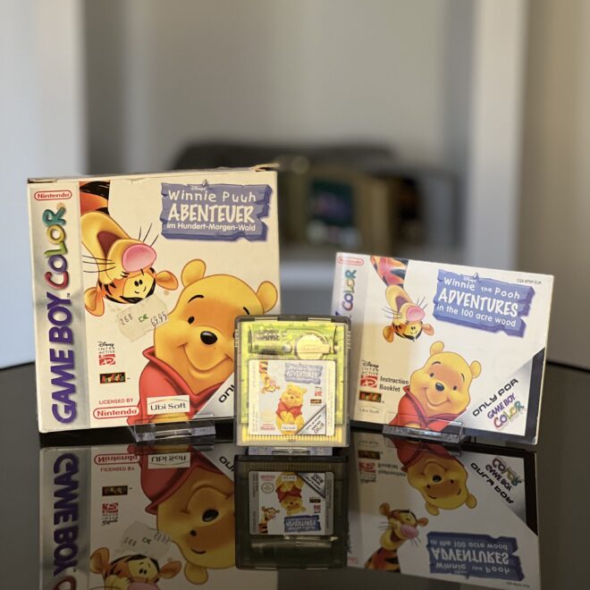 Winnie Puuh: Abenteuer im Hundert-Morgen-Wald - GameBoy Color Modul mit OVP & Anleitung
