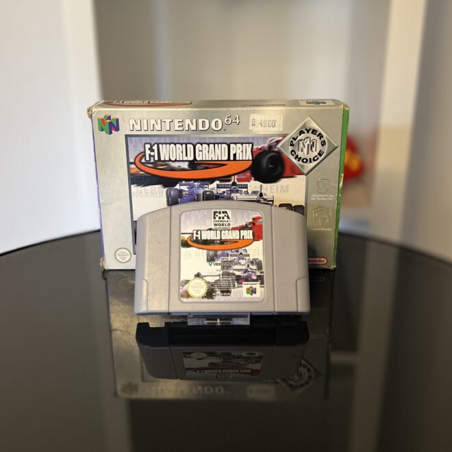 F-1 World Grand Prix - Nintendo 64 (Player's Choise) - Modul mit OVP