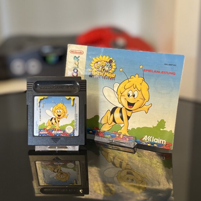 Biene Maja - GameBoy Color Modul mit Anleitung