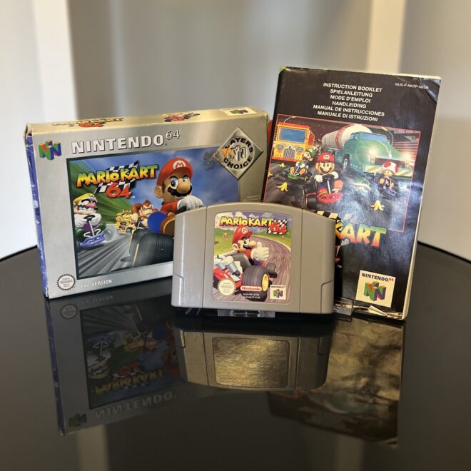 Mario Kart 64 - Nintendo 64 Modul mit OVP & Anleitung (Player's Choice)