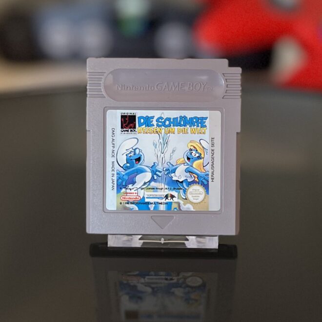 Die Schlümpfe reisen um die Welt - GameBoy