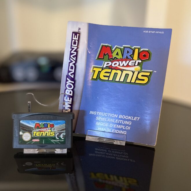 Mario Power Tennis - GameBoy Advance Modul mit Anleitung