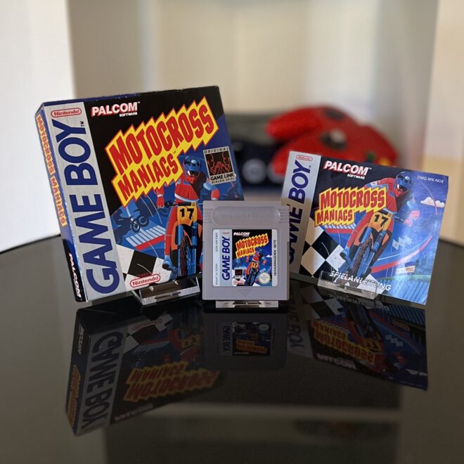 Motorcross Maniacs - GameBoy Modul mit OVP & Anleitung