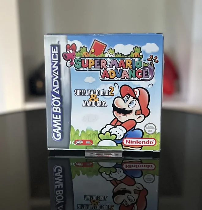GameBoy Advance SP Bundle mit Super Mario Advance OVP – Bild 21