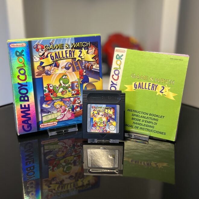 Game & Watch Gallery 2 - GameBoy Color Modul mit OVP & Anleitung