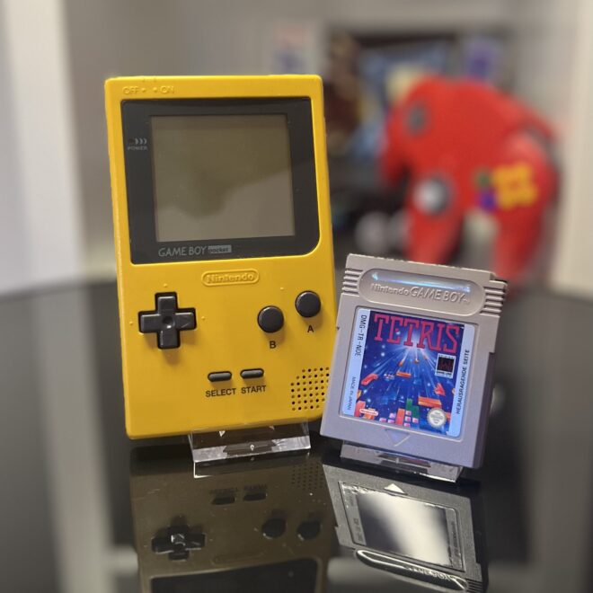 40 Jahre Tetris Bundle - GameBoy Pocket (gelb) + Tetris