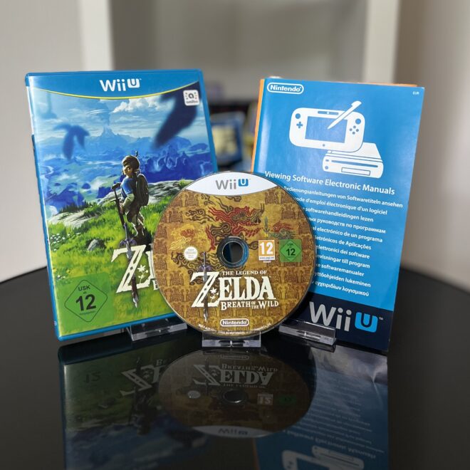 The Legend of Zelda: Breath of the Wild - Wii U Disc mit OVP & Anleitung