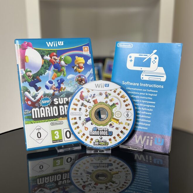 New Super Mario Bros. U - Wii U Disc mit OVP & Anleitung