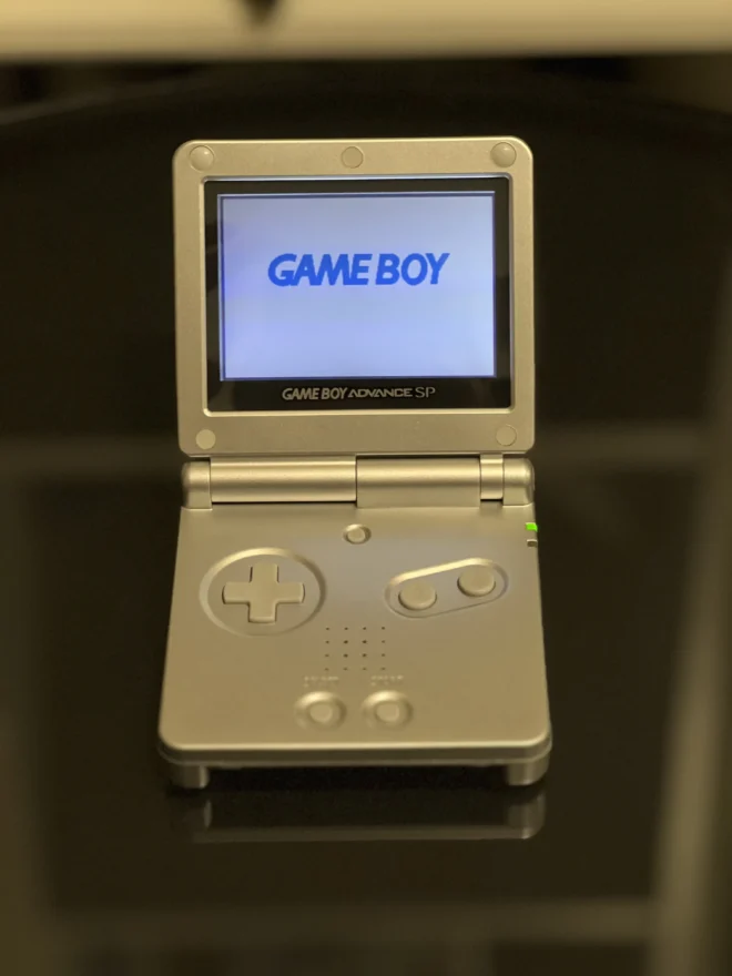 GameBoy Advance SP Bundle mit Super Mario Advance OVP – Bild 10