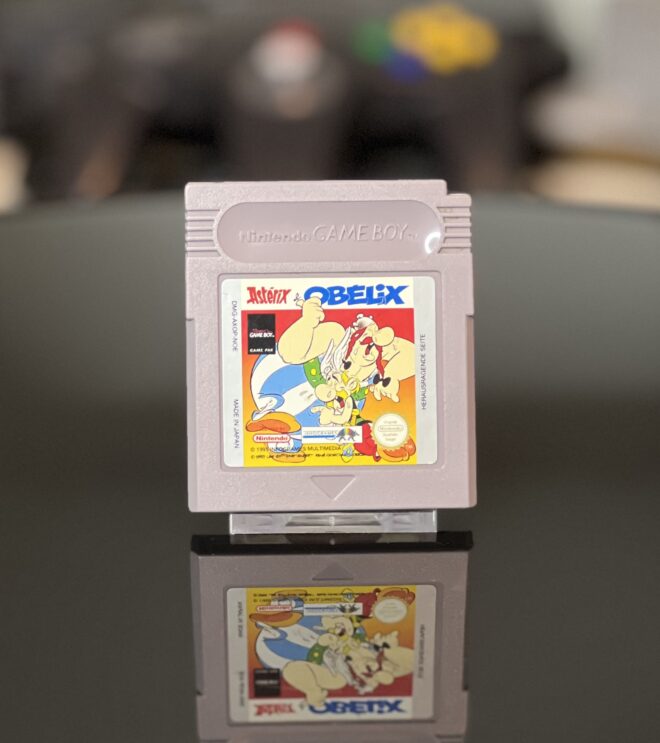 GameBoy Classic Basic Bundle mit zwei Spielen - Asterix & Obelix / Hugo – Bild 2