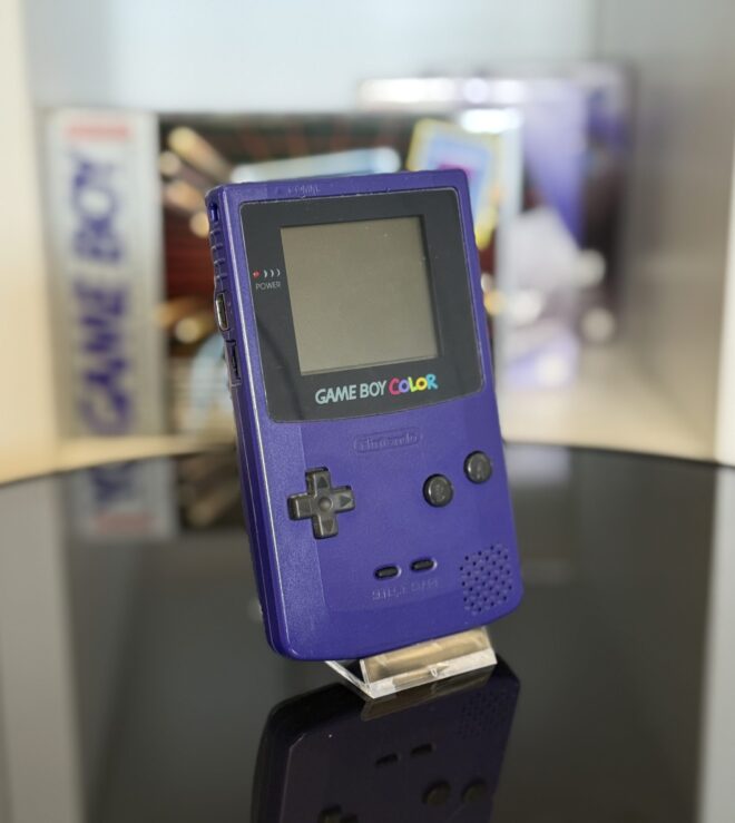 GameBoy Color lila / purple