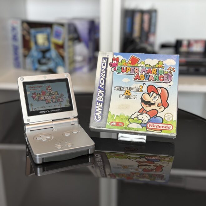 GameBoy Advance SP Bundle mit Super Mario Advance OVP