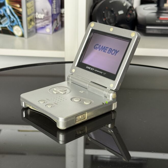 GameBoy Advance SP silber/silver AGS-001