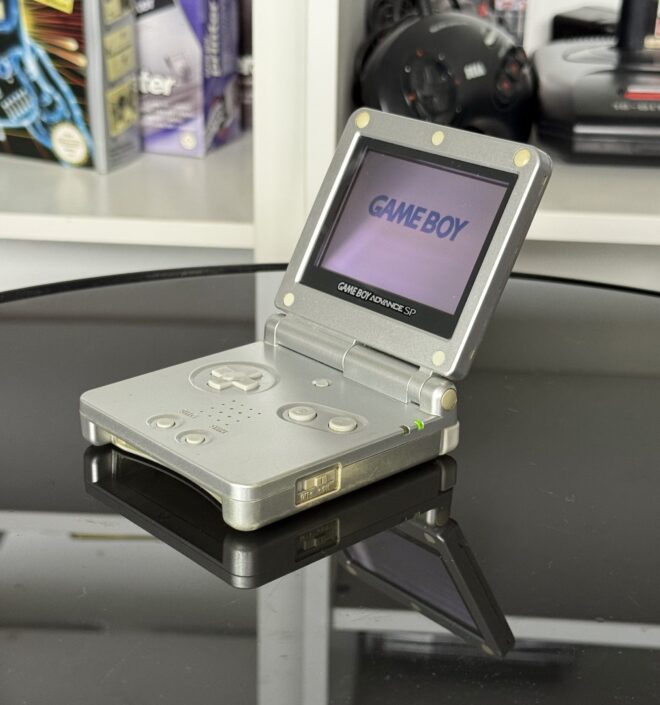 GameBoy Advance SP silber/silver AGS-001