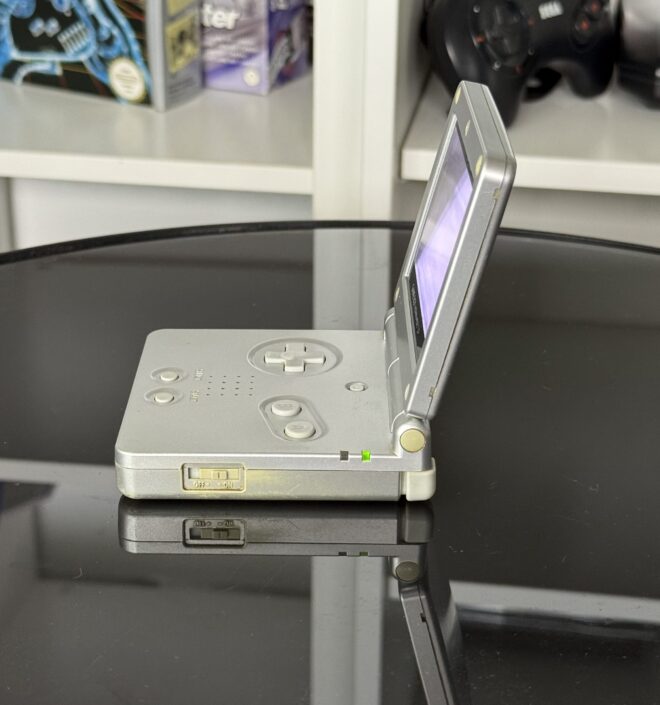 GameBoy Advance SP silber/silver AGS-001 – Bild 5