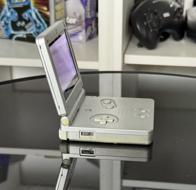 GameBoy Advance SP silber/silver AGS-001 – Bild 6