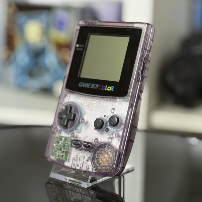 GameBoy Color lila transparent