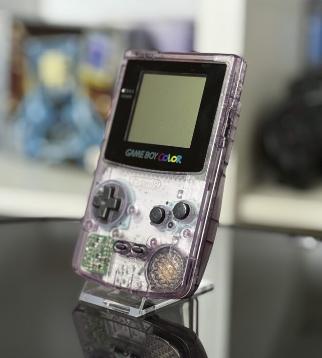 GameBoy Color lila transparent